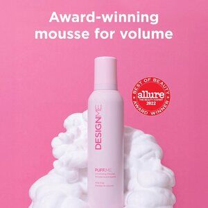 DESIGN ME PUFF ME Volumizing Mousse! Used small amount once- Like New